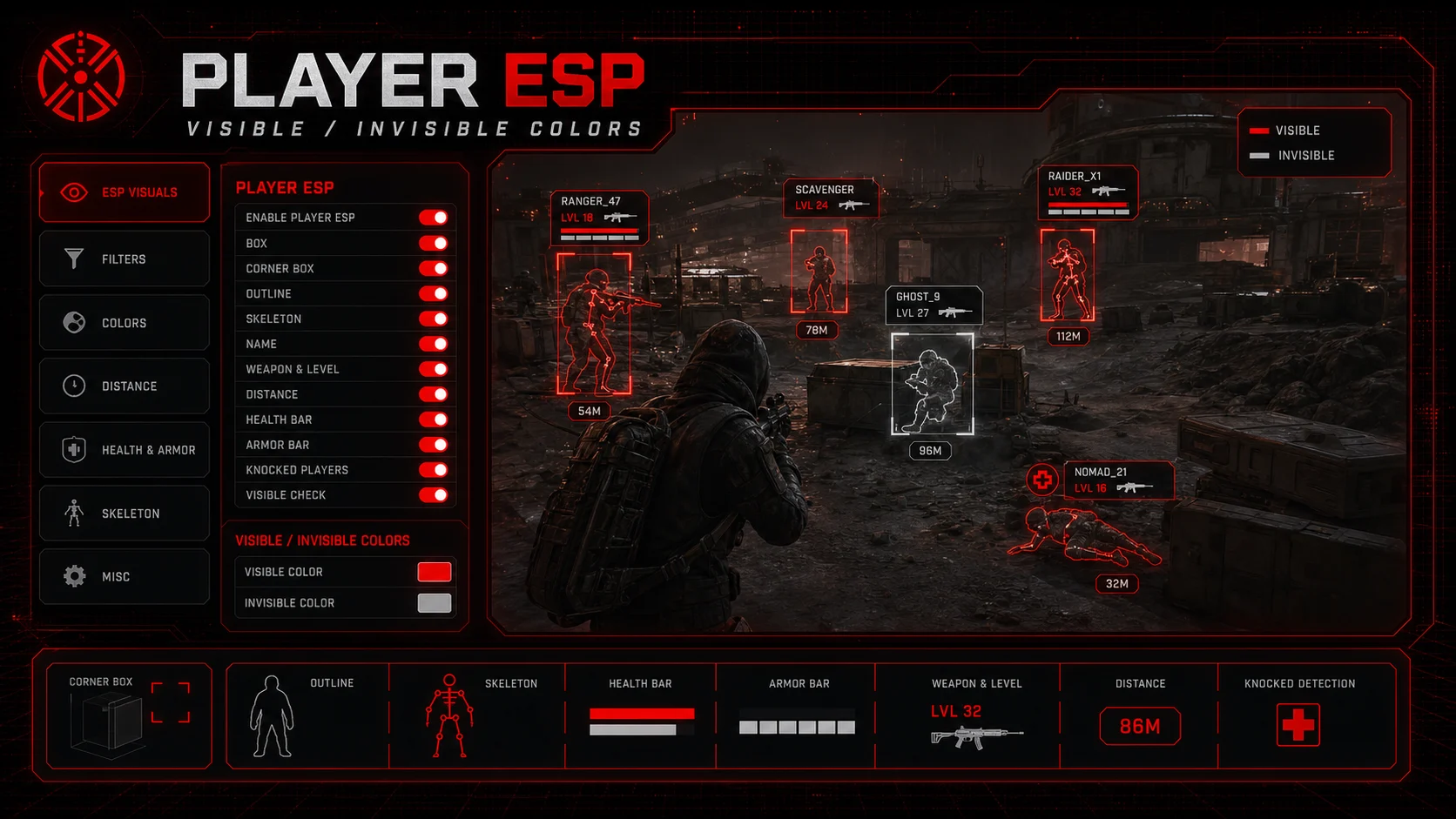 Player ESP System