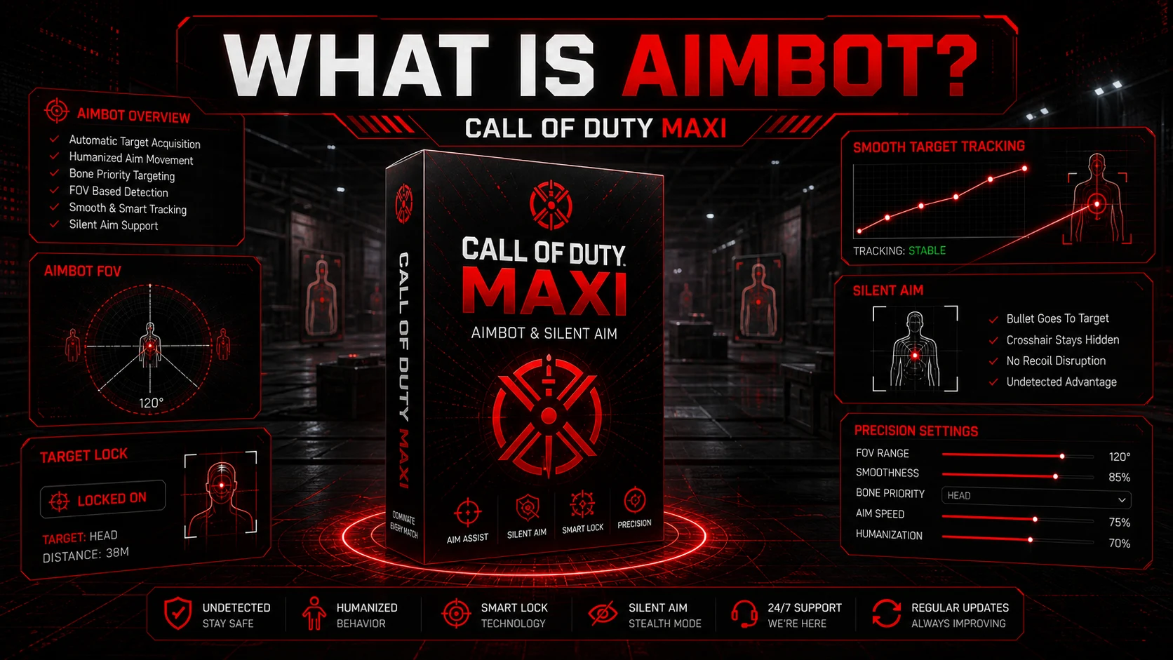 Call of Duty Aimbot and Silent Aimbot by Maxi Cheats