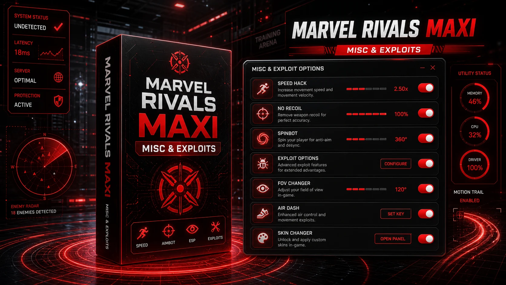 Misc & Exploit Options